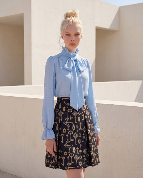 Avelin Blouse - Sky