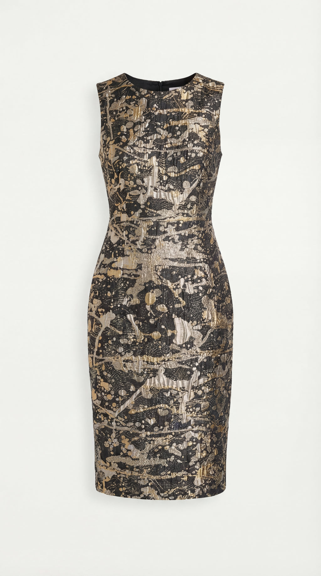 Noir Opulence Cocktail Dress