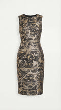 Noir Opulence Cocktail Dress