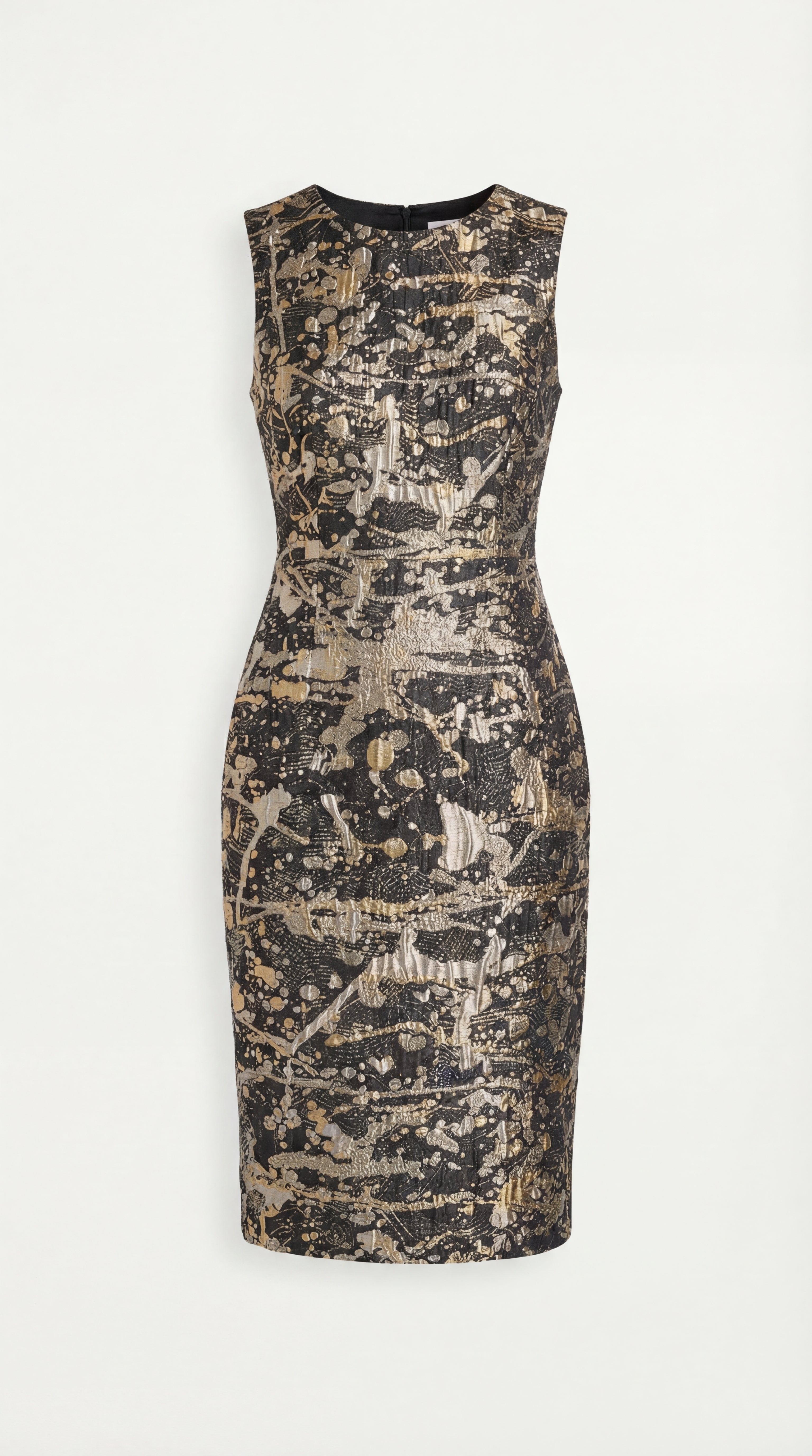 Noir Opulence Cocktail Dress