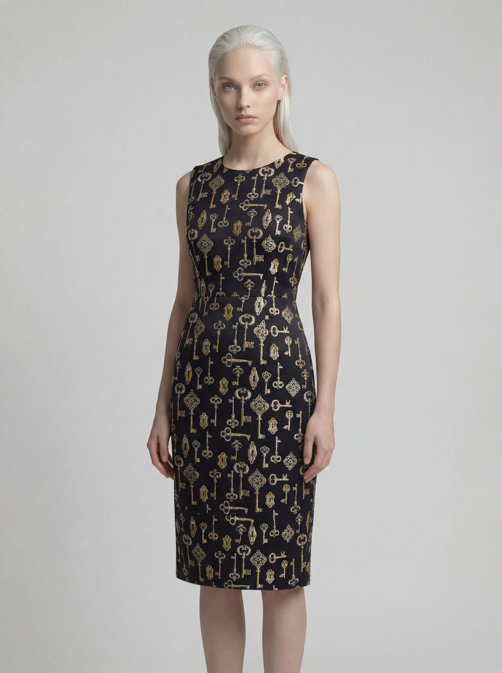 Luma Coctail Dress - Noir Gold