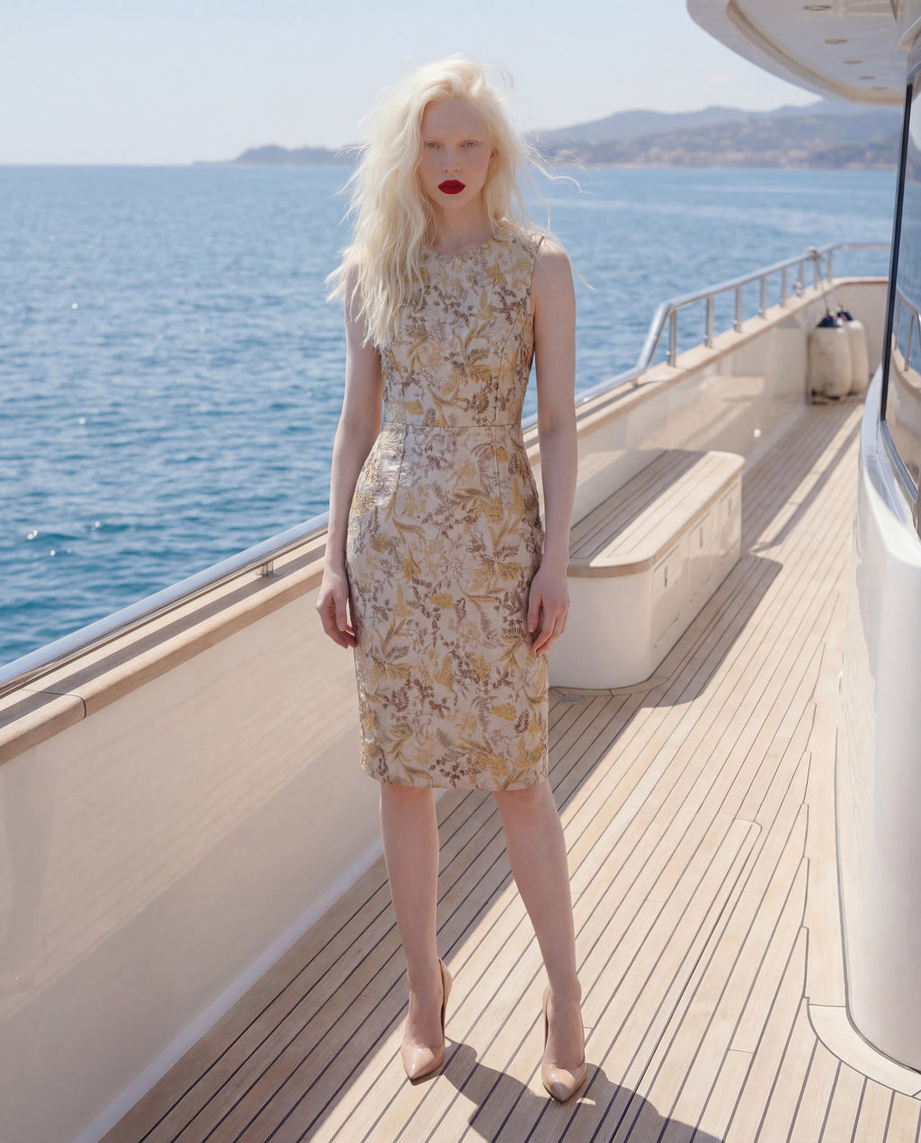 Sun Herbarium Cocktail Dress