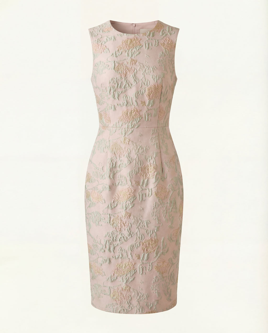 Mint Peony Cocktail Dress