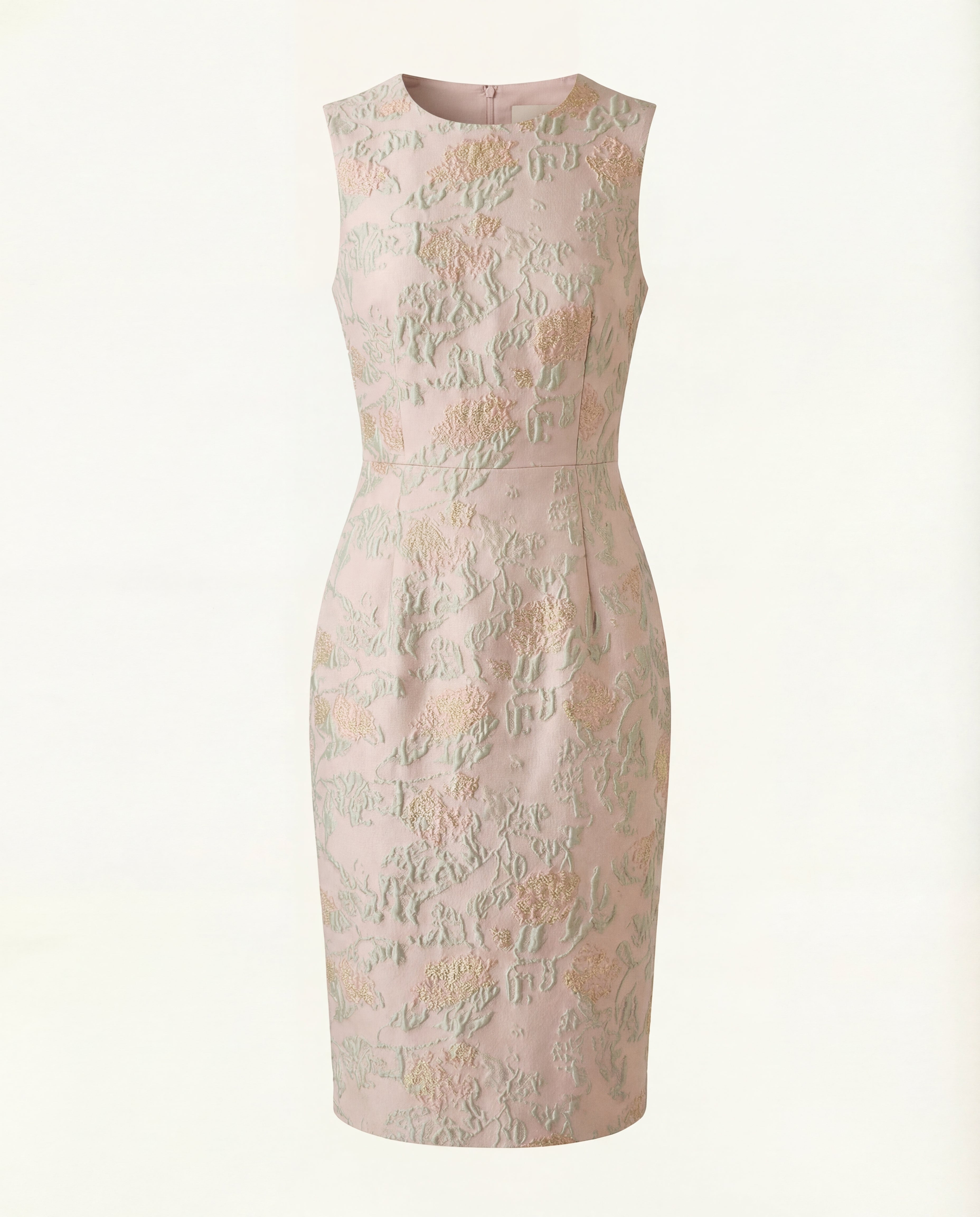Mint Peony Cocktail Dress