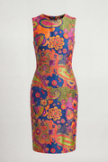 Electric Jardin Coctail Dress - Multicolor