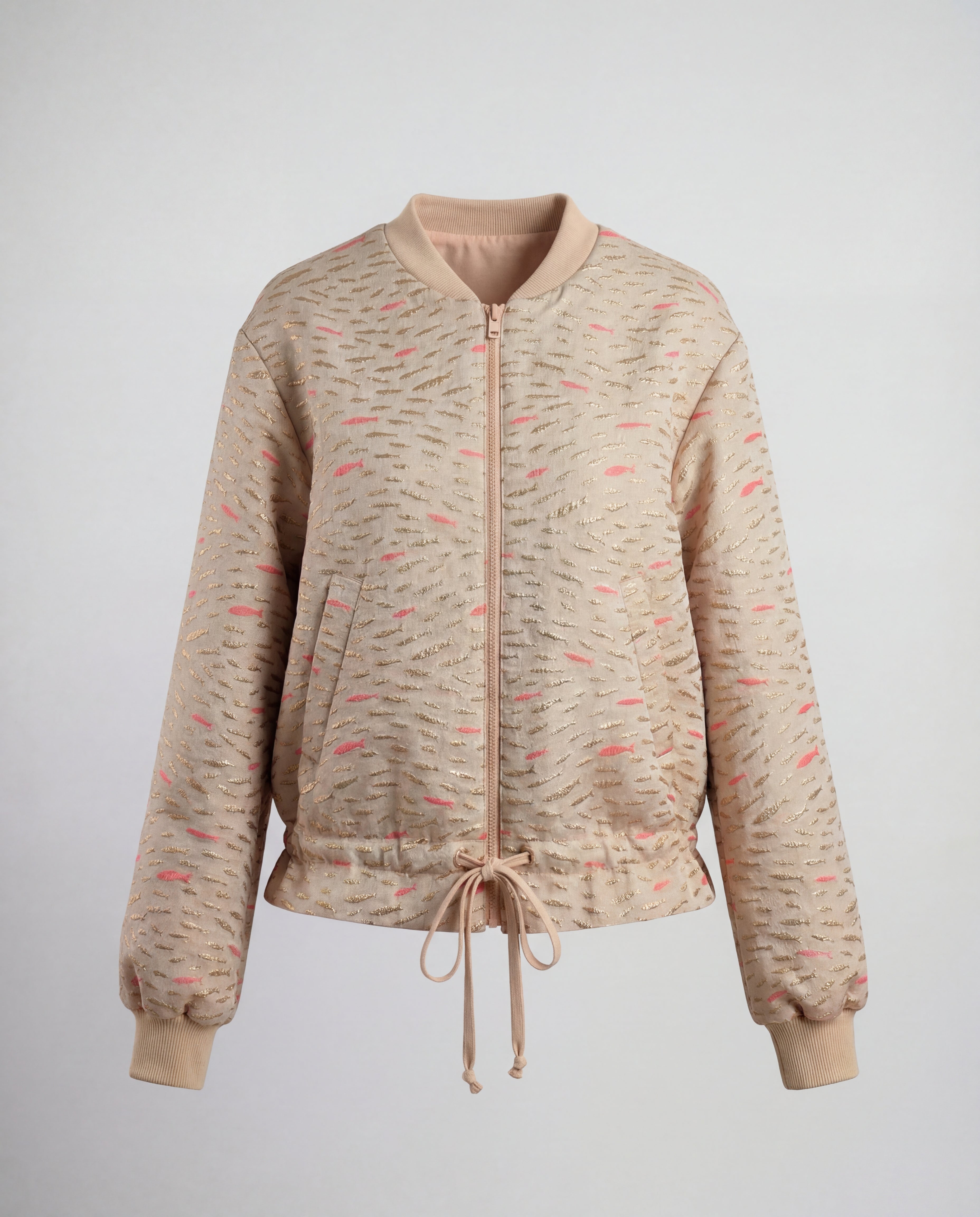 Goldfish Jacket - Gold Rose