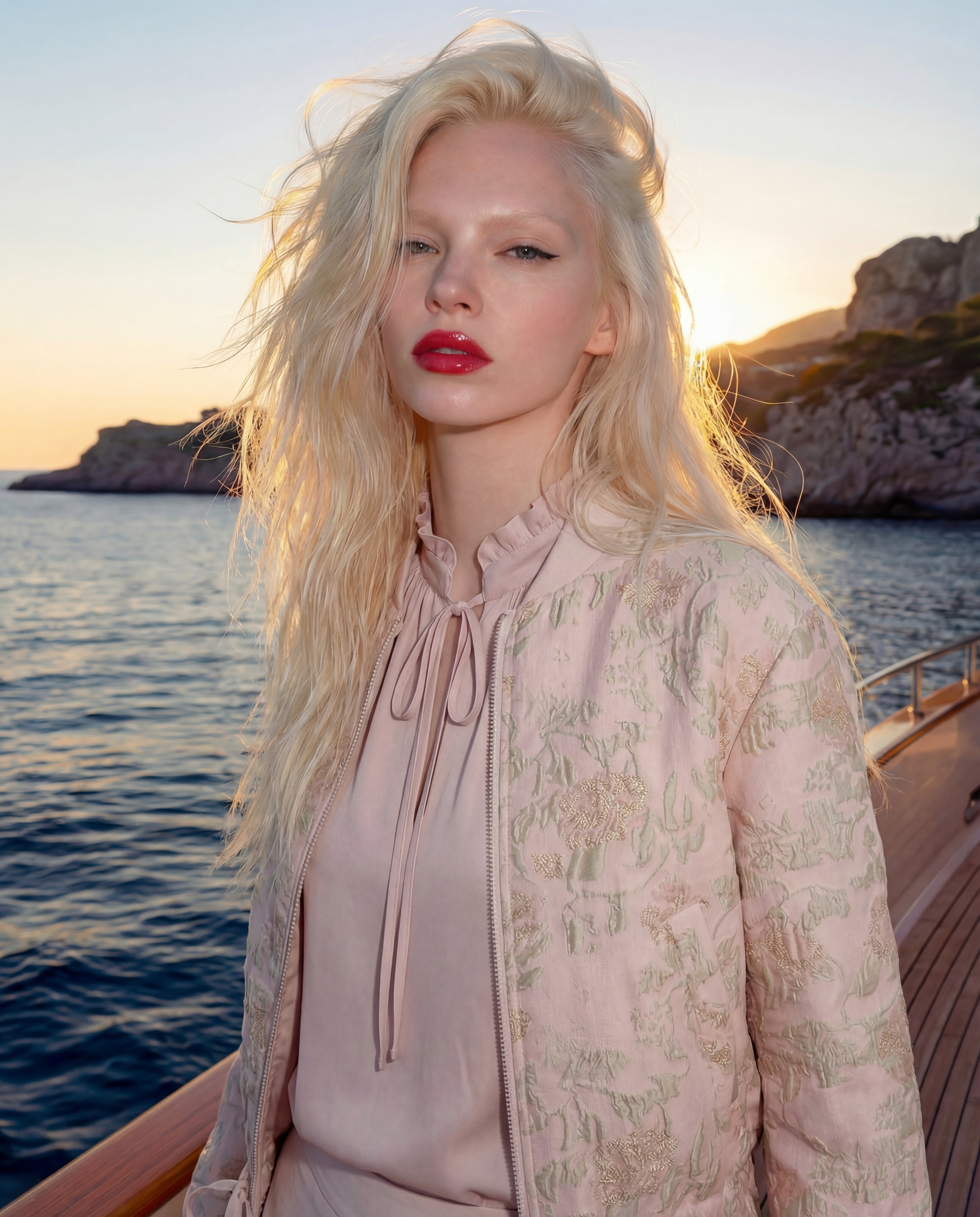 Lilie Blouse Powder Rose