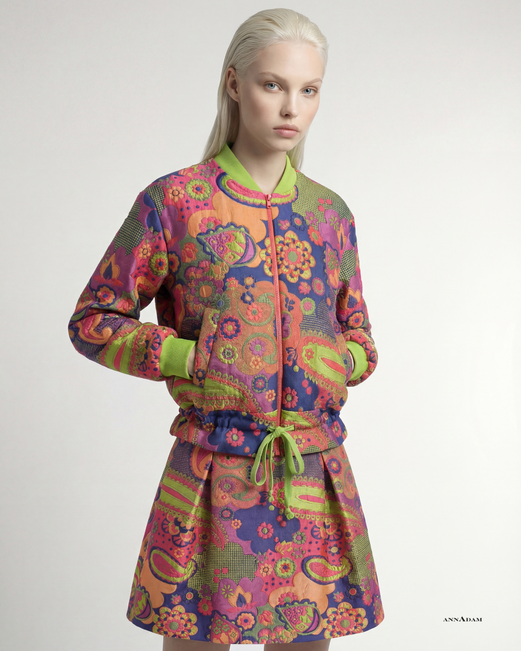 Electric Jardin Jacket - Multicolor