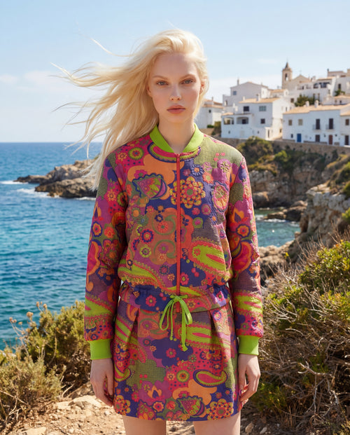 Electric Jardin Jacket - Multicolor