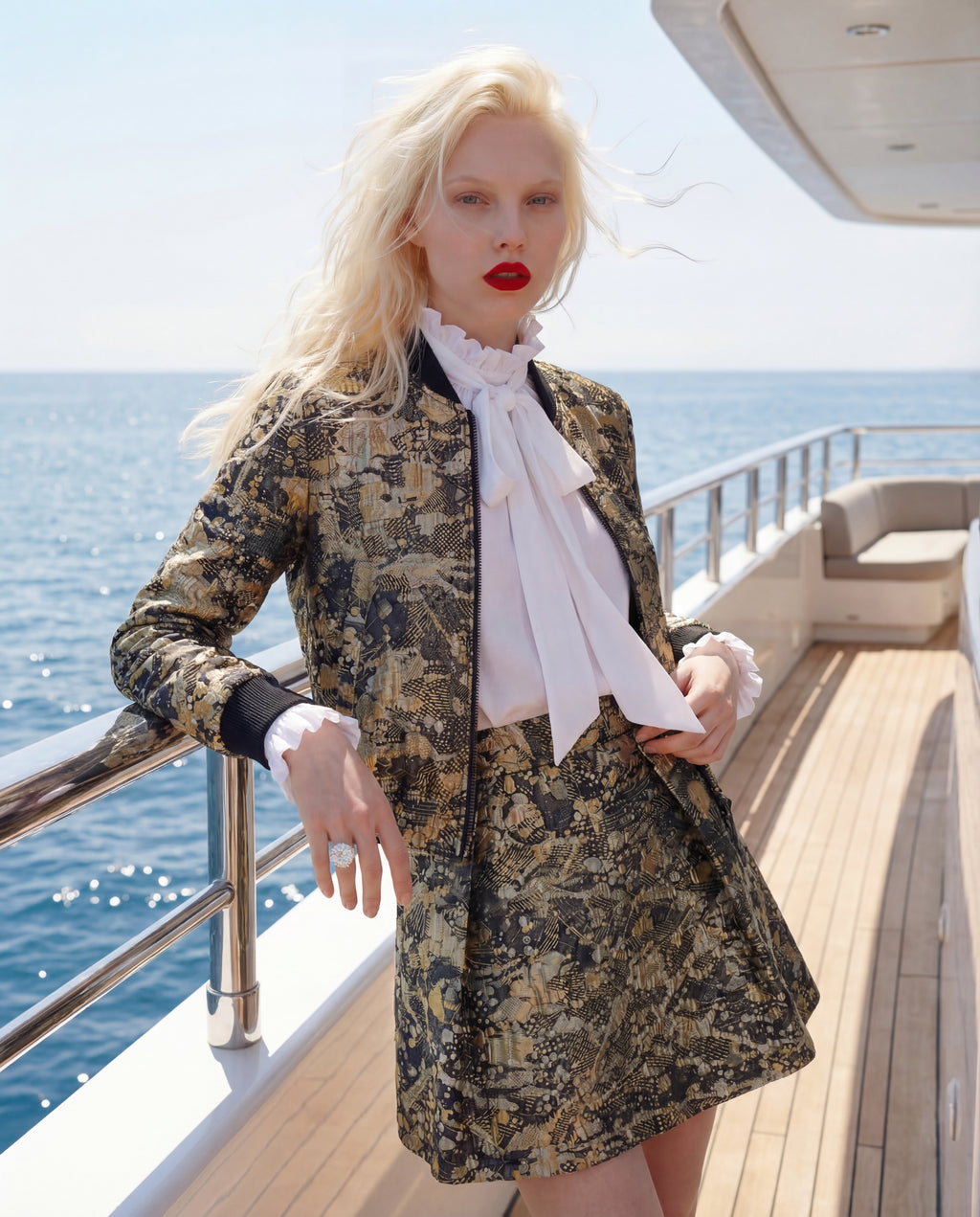Noir Opulence Jacket