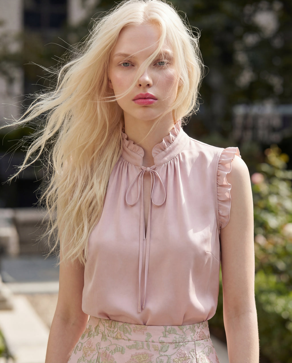 Lilie Blouse Powder Rose