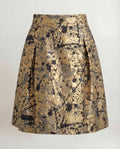 Sculpted Gold Skirt