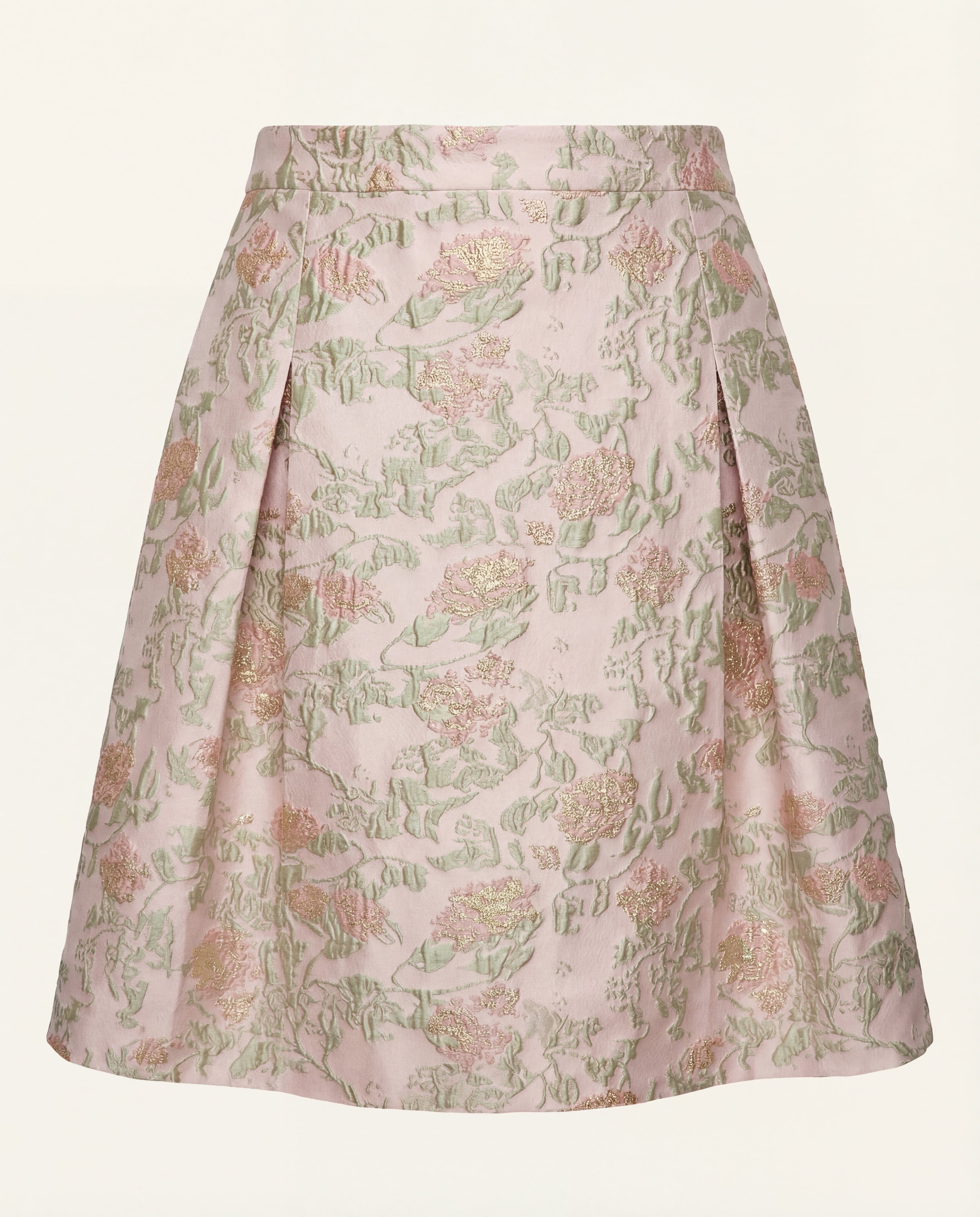 Mint Peony Skirt