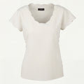 Laser-Cut Top - Ivory