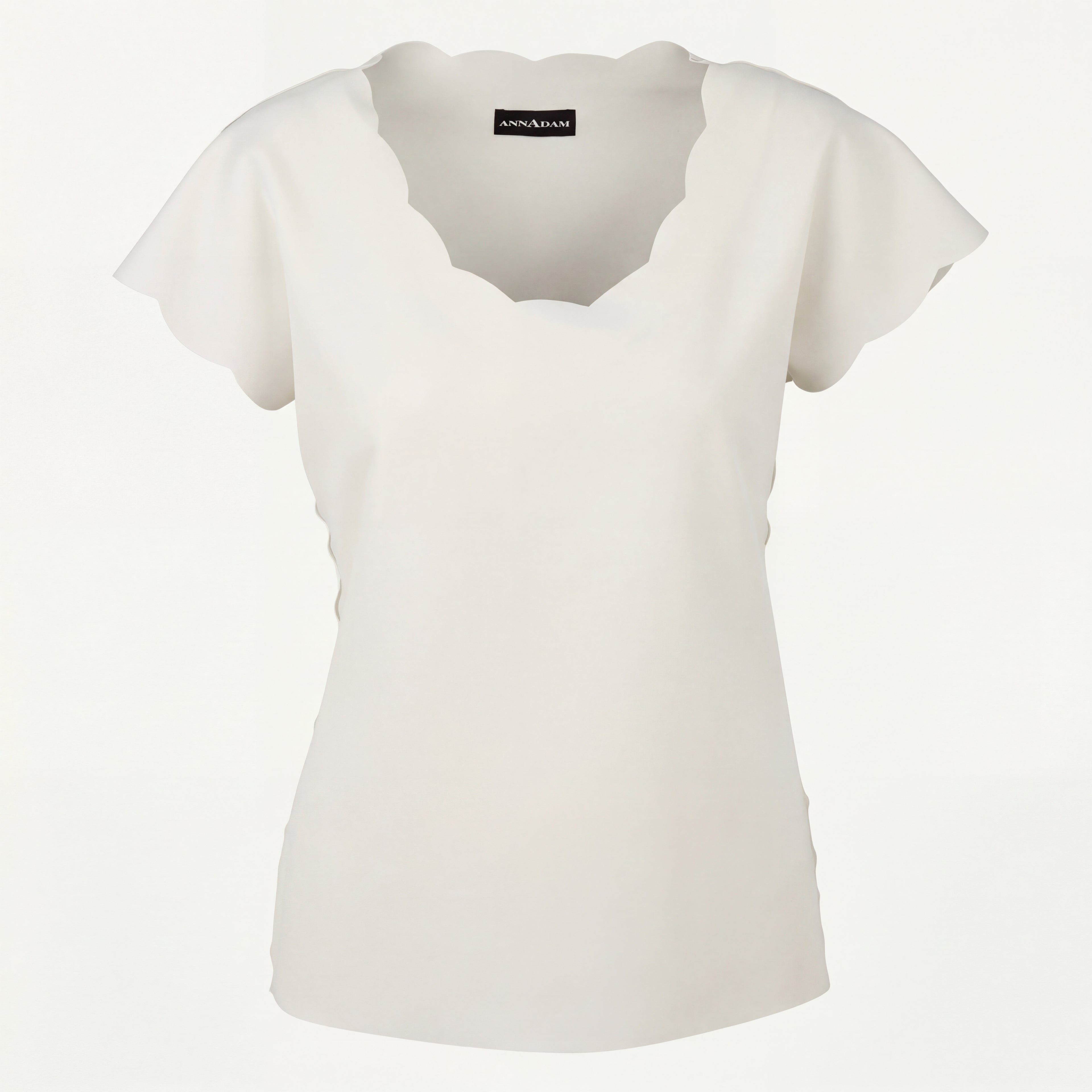 Laser-Cut Top - Ivory