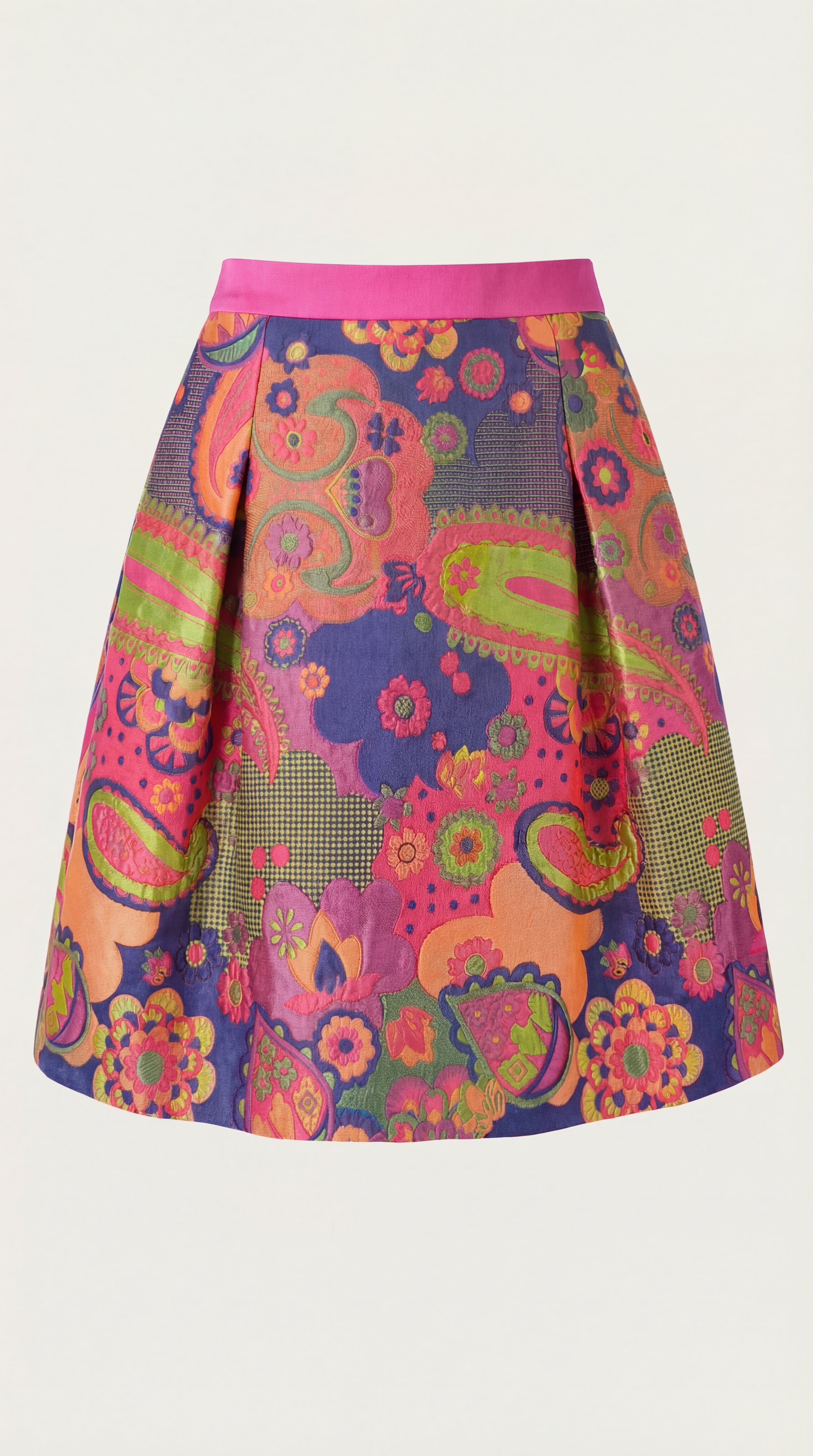 Electric Jardin Skirt - Multicolor